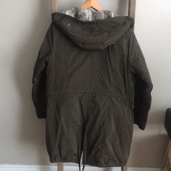 Dark grey Olsen Autumn Coat - Picture 5 of 7